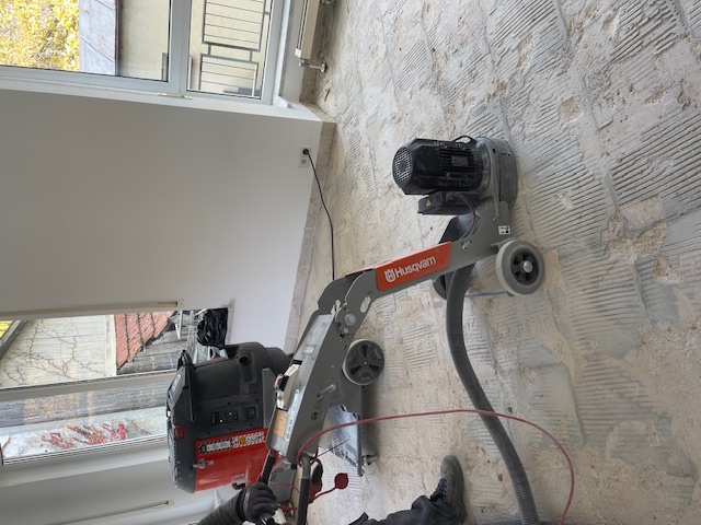 Fräsen von Heizkanälen